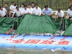农业农村部部长韩长赋出席全国放鱼日主会场活动，强调要认真贯彻落实习近平总书记关于共抓长江大保护的重要指示要求
